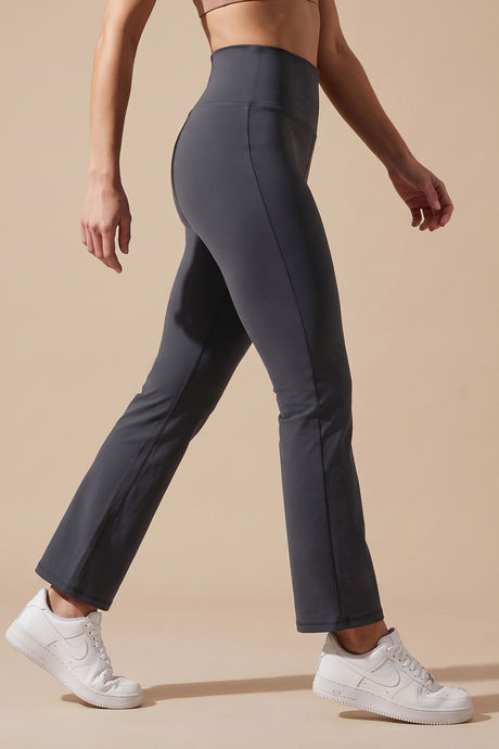 Zelocity Quick Dry Yoga & Training Flare Pant - Light Grey — image 4